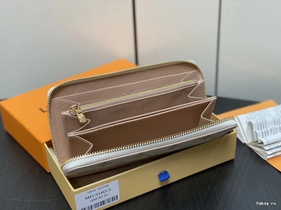 LOUIS WALLET-19.5*10.5*2.5cm Portefeuille VUITTON Zippy 0709